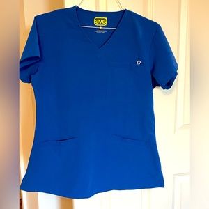 Royal Blue AVE Berkeley Scrub Top